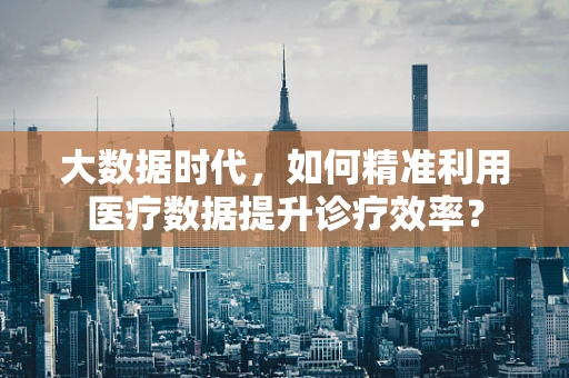 大数据时代，如何精准利用医疗数据提升诊疗效率？
