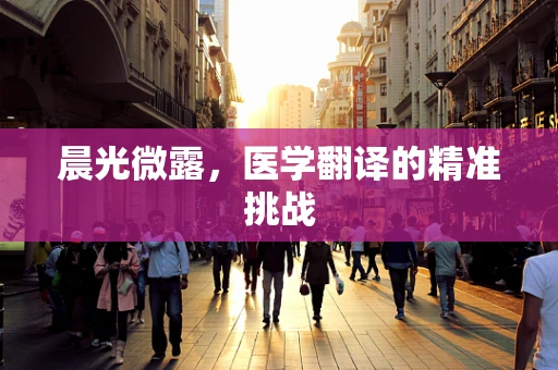 晨光微露，医学翻译的精准挑战