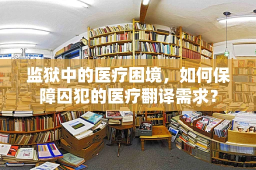 监狱中的医疗困境，如何保障囚犯的医疗翻译需求？