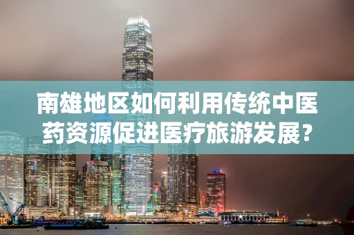 南雄地区如何利用传统中医药资源促进医疗旅游发展？