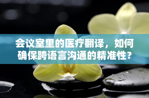 会议室里的医疗翻译，如何确保跨语言沟通的精准性？