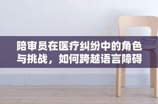 陪审员在医疗纠纷中的角色与挑战，如何跨越语言障碍？