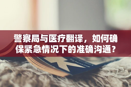 警察局与医疗翻译，如何确保紧急情况下的准确沟通？