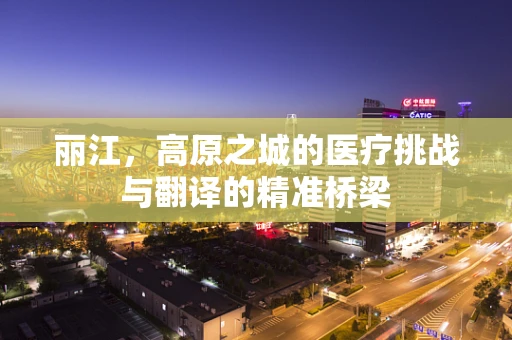 丽江，高原之城的医疗挑战与翻译的精准桥梁