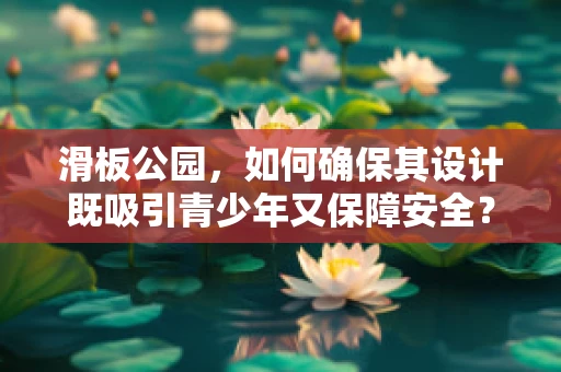 滑板公园，如何确保其设计既吸引青少年又保障安全？