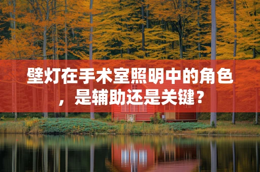 壁灯在手术室照明中的角色，是辅助还是关键？