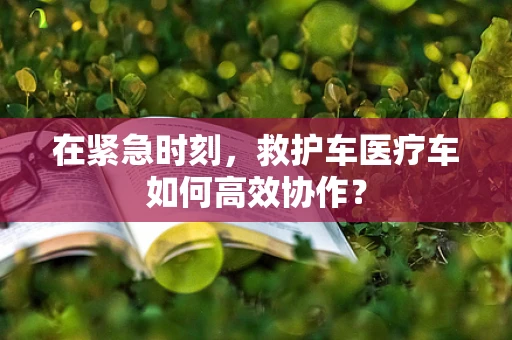 在紧急时刻，救护车医疗车如何高效协作？