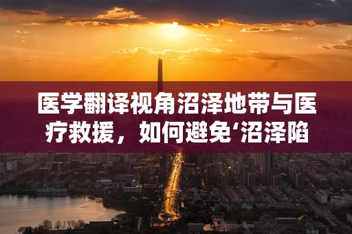 医学翻译视角沼泽地带与医疗救援，如何避免‘沼泽陷阱’？