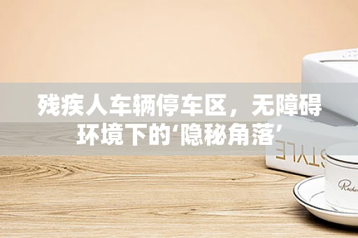 残疾人车辆停车区，无障碍环境下的‘隐秘角落’