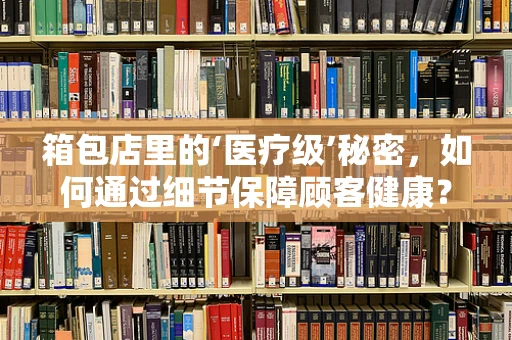 箱包店里的‘医疗级’秘密，如何通过细节保障顾客健康？