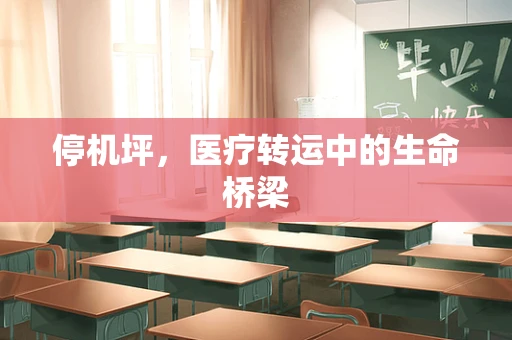 停机坪，医疗转运中的生命桥梁
