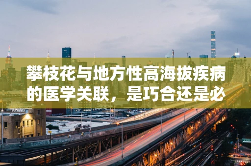 攀枝花与地方性高海拔疾病的医学关联，是巧合还是必然？