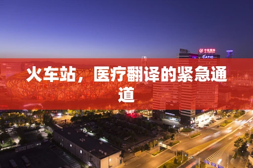 火车站，医疗翻译的紧急通道