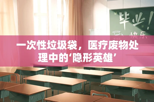 一次性垃圾袋，医疗废物处理中的‘隐形英雄’