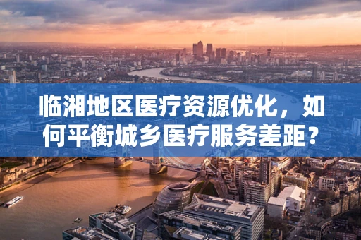 临湘地区医疗资源优化，如何平衡城乡医疗服务差距？