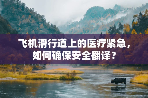 飞机滑行道上的医疗紧急，如何确保安全翻译？