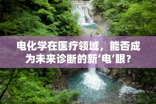 电化学在医疗领域，能否成为未来诊断的新‘电’眼？