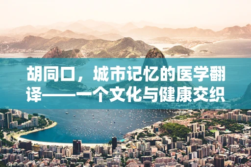 胡同口，城市记忆的医学翻译——一个文化与健康交织的视角