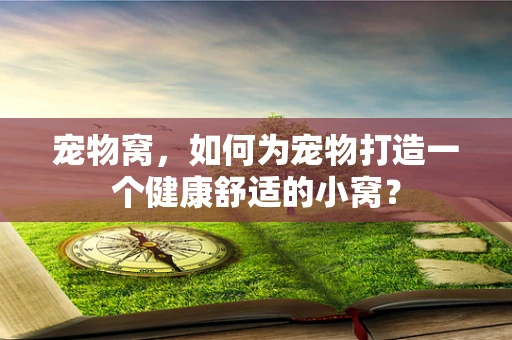 宠物窝，如何为宠物打造一个健康舒适的小窝？