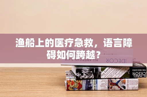 渔船上的医疗急救，语言障碍如何跨越？