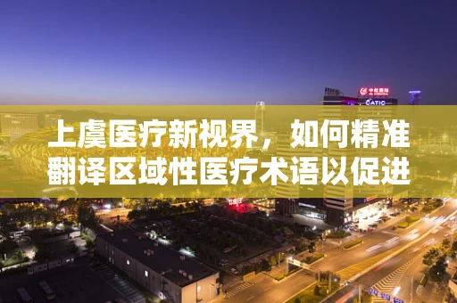 上虞医疗新视界，如何精准翻译区域性医疗术语以促进医患沟通？