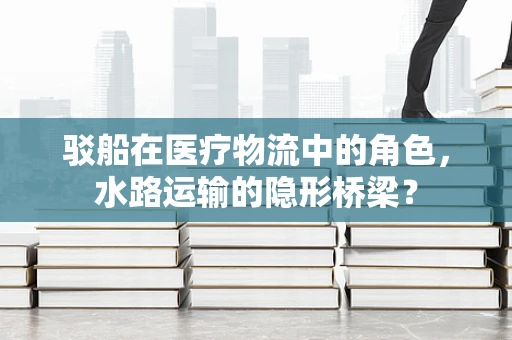 驳船在医疗物流中的角色，水路运输的隐形桥梁？