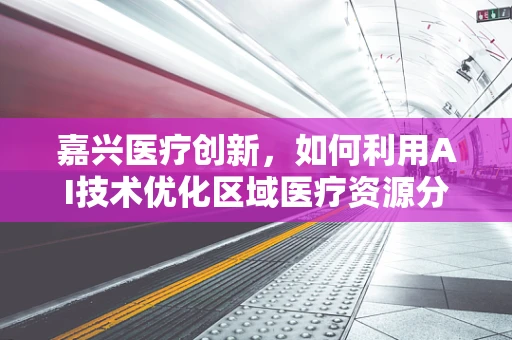 嘉兴医疗创新，如何利用AI技术优化区域医疗资源分配？
