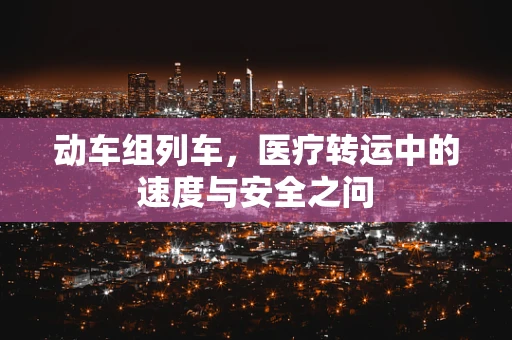 动车组列车，医疗转运中的速度与安全之问