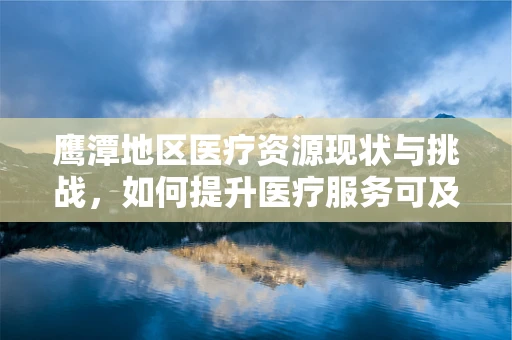 鹰潭地区医疗资源现状与挑战，如何提升医疗服务可及性？