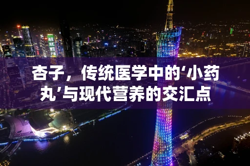 杏子，传统医学中的‘小药丸’与现代营养的交汇点
