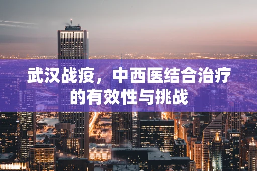 武汉战疫，中西医结合治疗的有效性与挑战