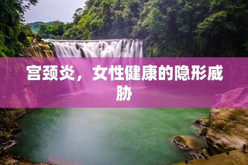 宫颈炎，女性健康的隐形威胁