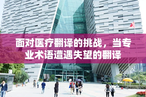 面对医疗翻译的挑战，当专业术语遭遇失望的翻译