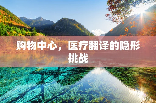 购物中心，医疗翻译的隐形挑战