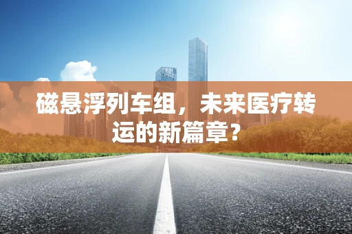 磁悬浮列车组，未来医疗转运的新篇章？