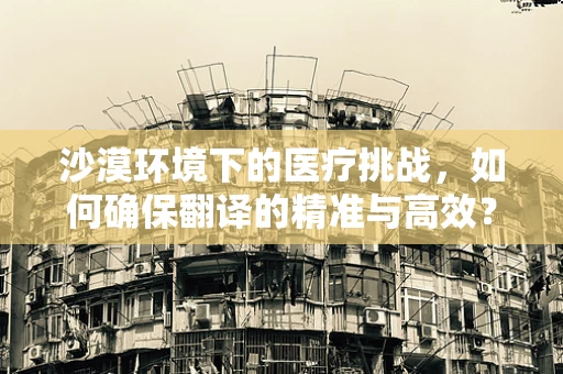 沙漠环境下的医疗挑战，如何确保翻译的精准与高效？