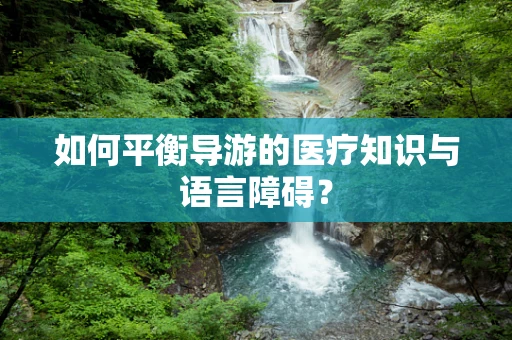 如何平衡导游的医疗知识与语言障碍？