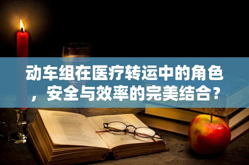 动车组在医疗转运中的角色，安全与效率的完美结合？