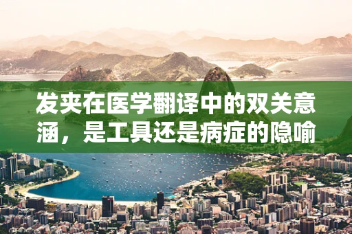 发夹在医学翻译中的双关意涵，是工具还是病症的隐喻？