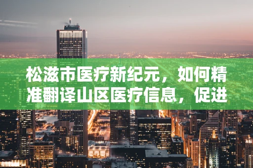 松滋市医疗新纪元，如何精准翻译山区医疗信息，促进健康公平？