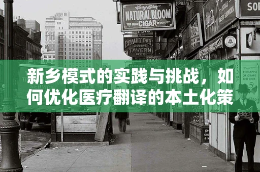 新乡模式的实践与挑战，如何优化医疗翻译的本土化策略？