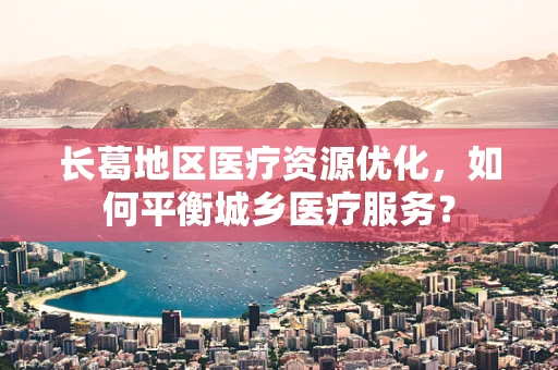 长葛地区医疗资源优化，如何平衡城乡医疗服务？