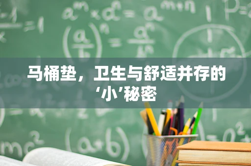 马桶垫，卫生与舒适并存的‘小’秘密