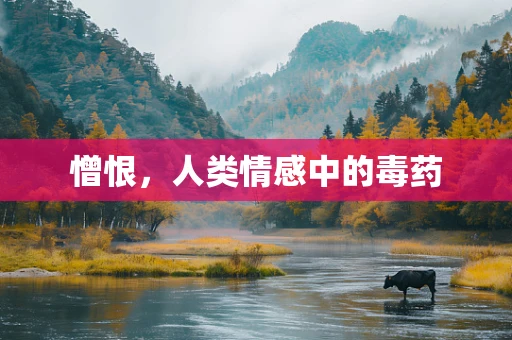 憎恨，人类情感中的毒药