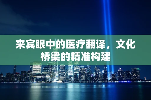 来宾眼中的医疗翻译，文化桥梁的精准构建