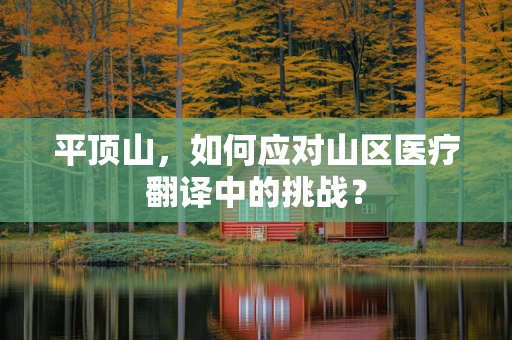 平顶山，如何应对山区医疗翻译中的挑战？