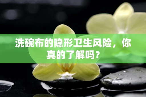 洗碗布的隐形卫生风险，你真的了解吗？