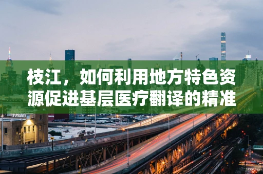 枝江，如何利用地方特色资源促进基层医疗翻译的精准性？