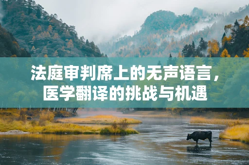 法庭审判席上的无声语言，医学翻译的挑战与机遇