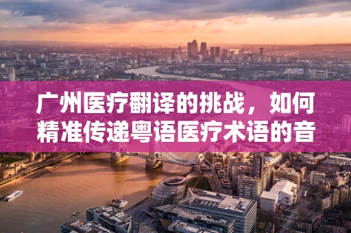 广州医疗翻译的挑战，如何精准传递粤语医疗术语的音与义？
